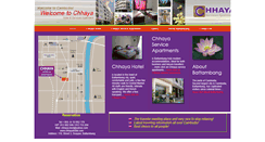 Desktop Screenshot of chhayahotel.com